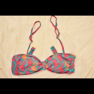 Lilly Pulitzer Seahorse Bathing Suit Top